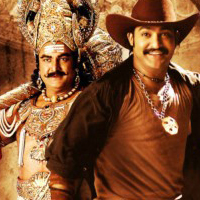 Junior NTR requests Mohanbabu to cool down.