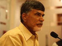 Chandrababu back home