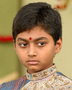 How about Mokshagnya as child hero?