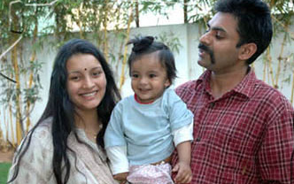 Pawan's three month old daughter injured