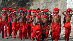 Religious fervor marks Bhavani Deeksha Viramana conclusion