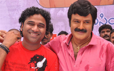 Balayya Enjoying the First Taste