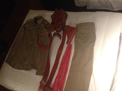 'Gabbar Singh' Uniform in Auction