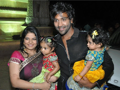 Manchu Vishnu's Daughters' 'Aksharabhyasam'