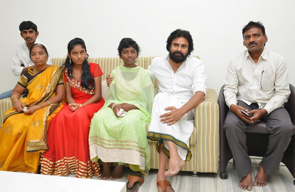 Srija Meets Pawan Kalyan