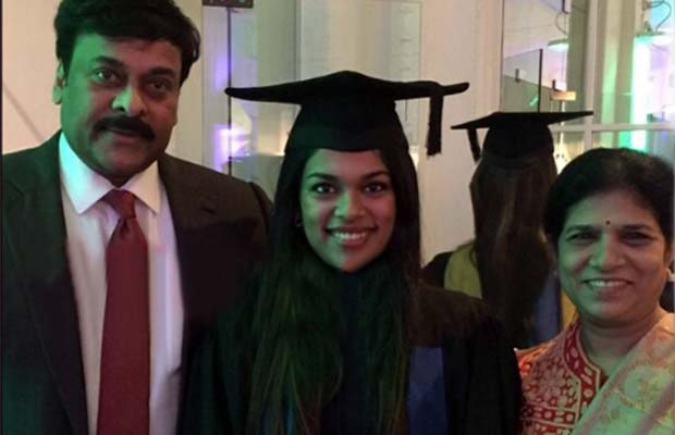 Chiranjeevi in London for Daughter