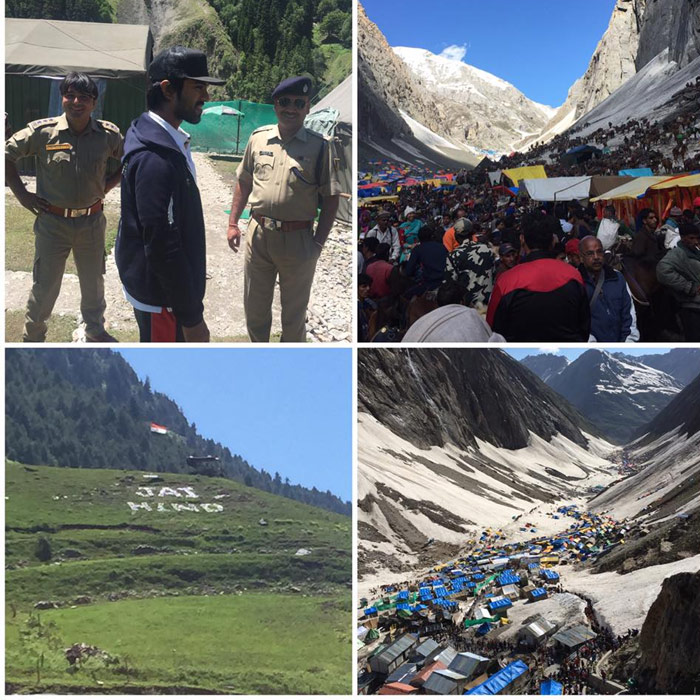 Charan Completes Amarnadh yatra