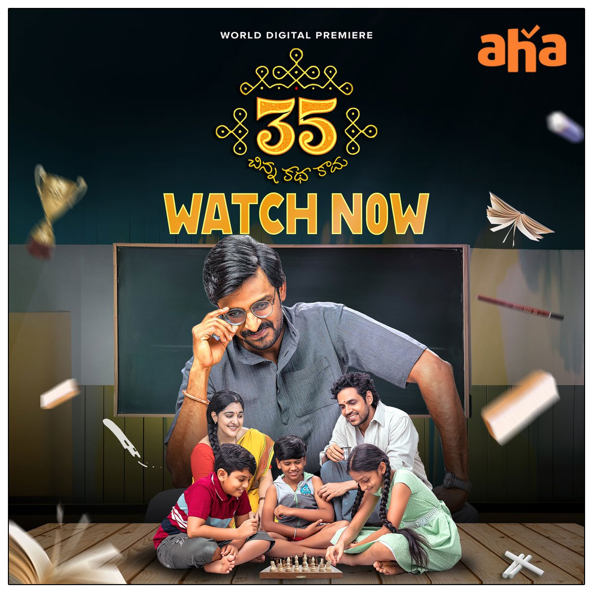 35 Chinna Katha Kaadu clocked an impressive 70 million streaming minutes on Aha