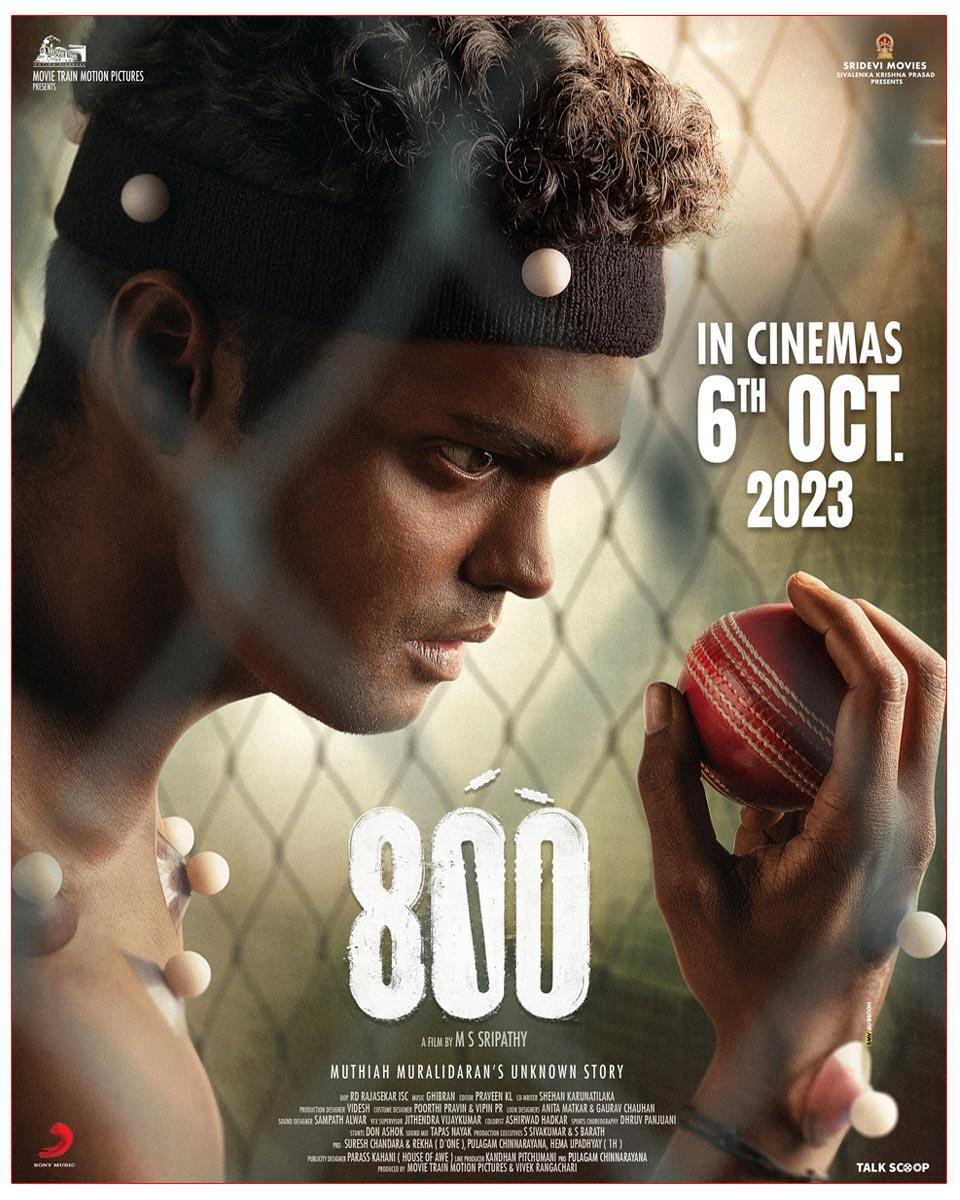 800 Movie Will be Released on 6th October