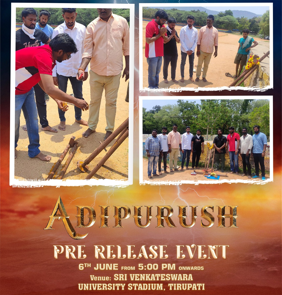 Adipurush prerelease: Time and venue finalised