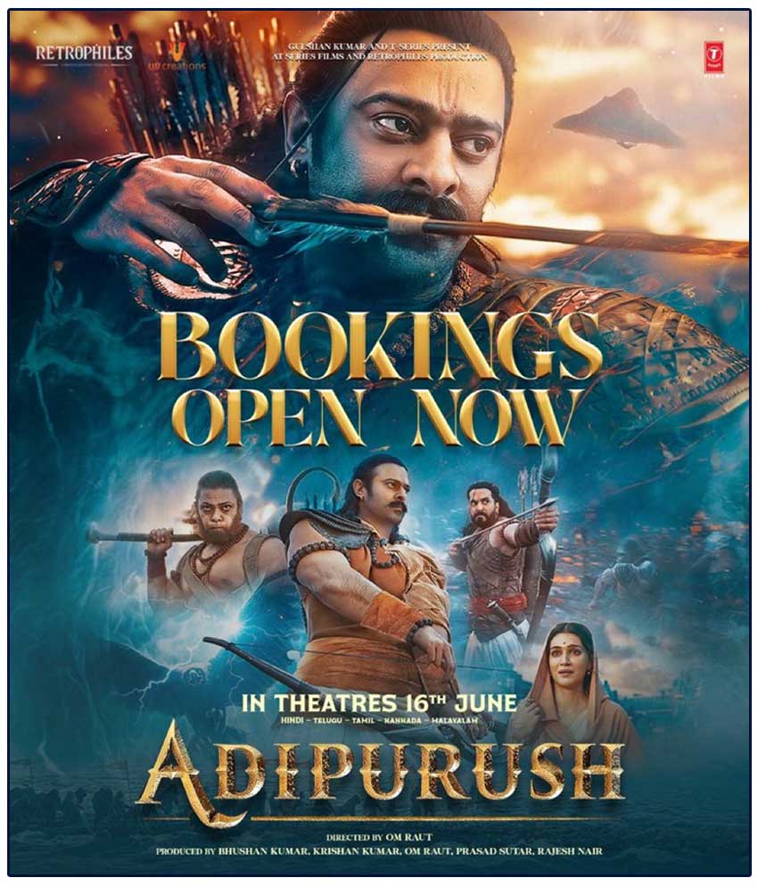 Adipurush Gets A Record Number Of Theatres | Cinejosh.com