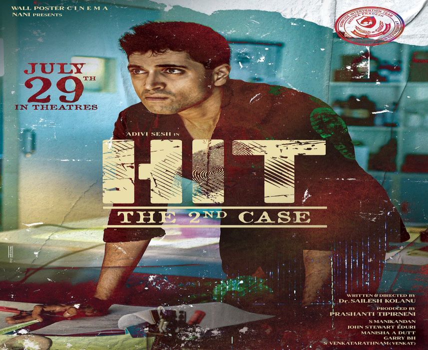  Adivi Sesh's Hit 2 finalises its release