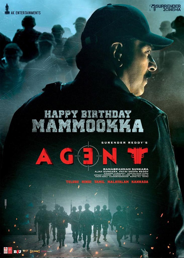  Agent movie makers celebrate Mammootty's birthday