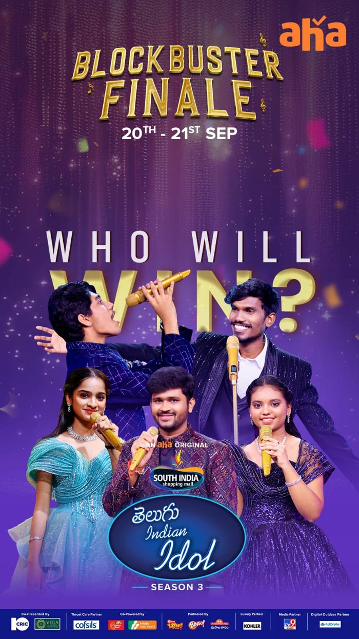 aha Telugu Indian Idol 3 enters final stage with five days to Blockbuster Finale