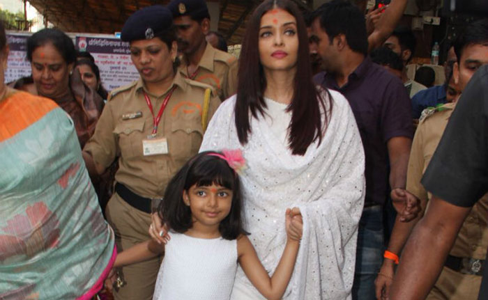 Aishwarya Rai with Family