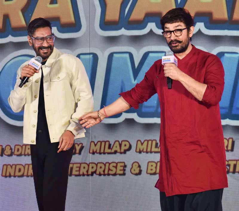 Ajay Devgn And Aamir Khan