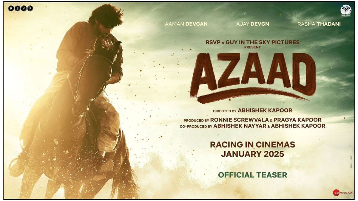 Ajay Devgn Azaad Teaser Unveiled: Epic Historical Drama Releases January 2025