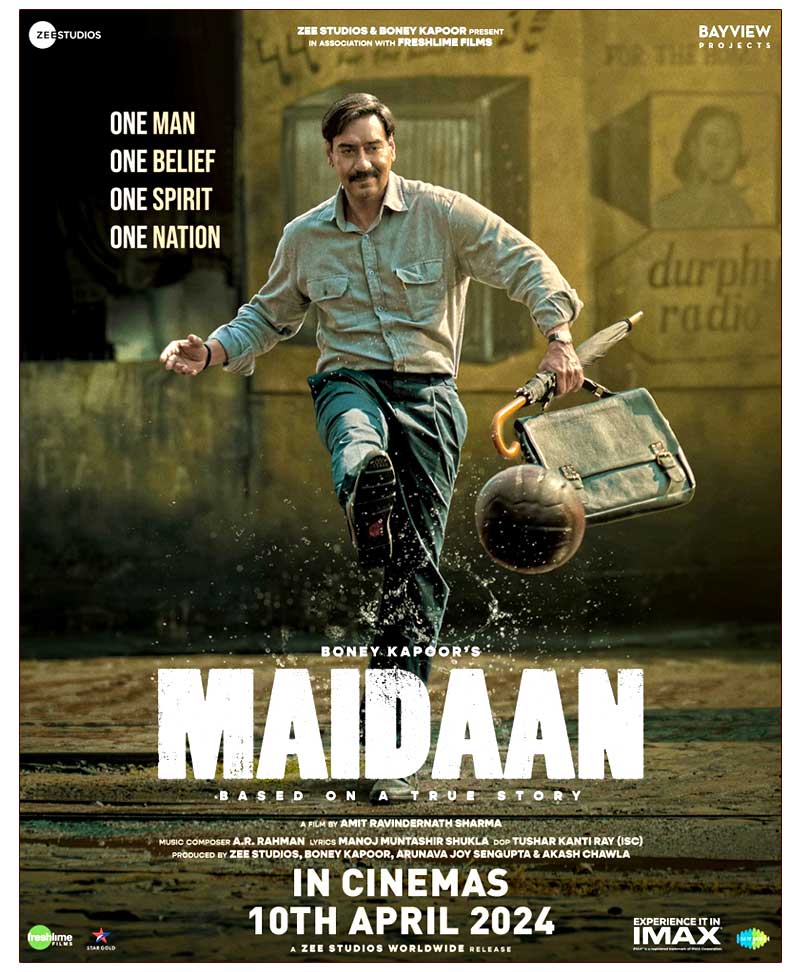 Ajay Devgn Maidaan release on 10 April 2024