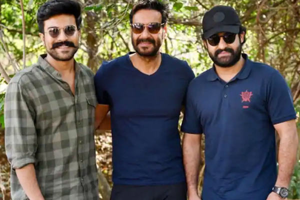 Ajay Devgn NTR Ram Charan RRR