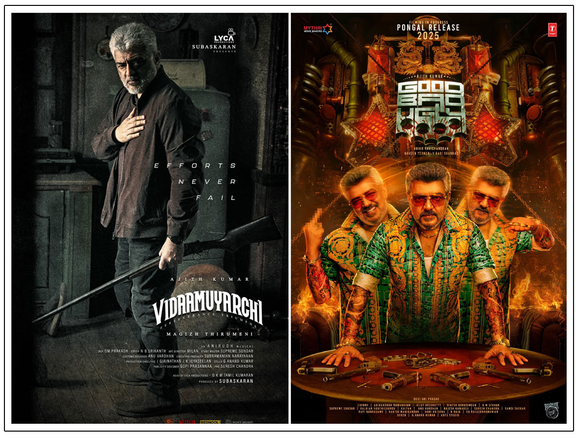 Ajith Kumar Good Bad Ugly And Vidaamuyarchi Sold To Netflix For A Whopping Amount