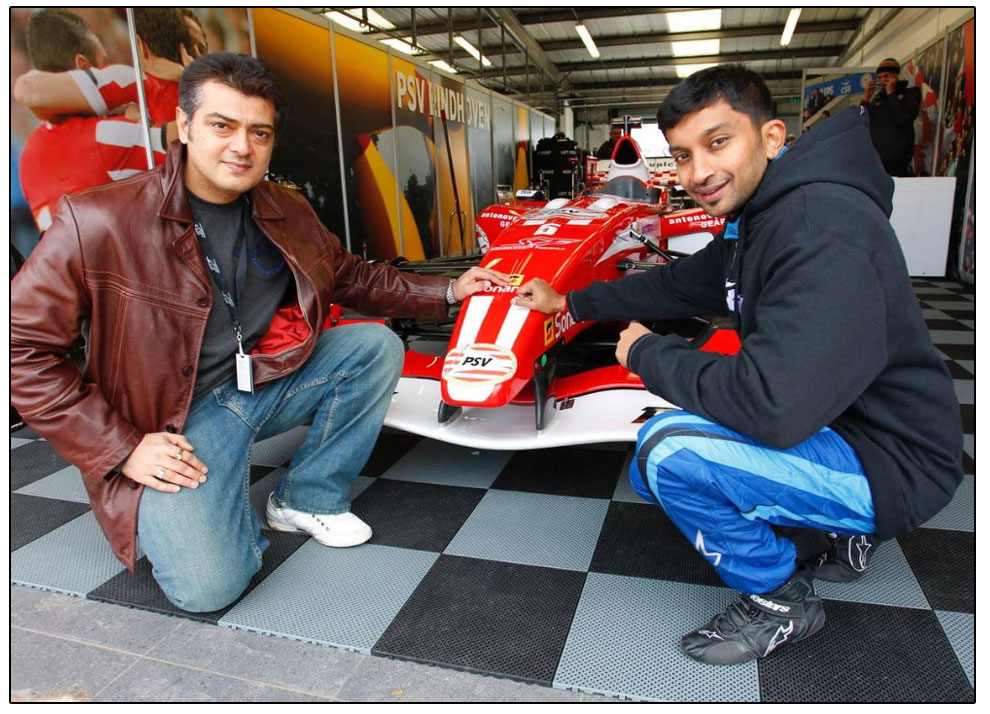 Ajith Kumar signaling his return to professional racing