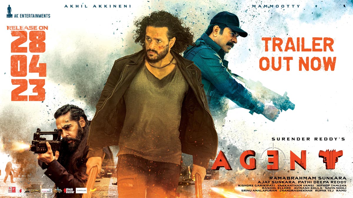 Akhil Akkineni Pan India Film Agent Action-packed Wild Trailer is out now