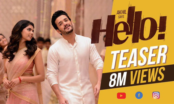 Akhil's Hello Teaser Back on Youtube