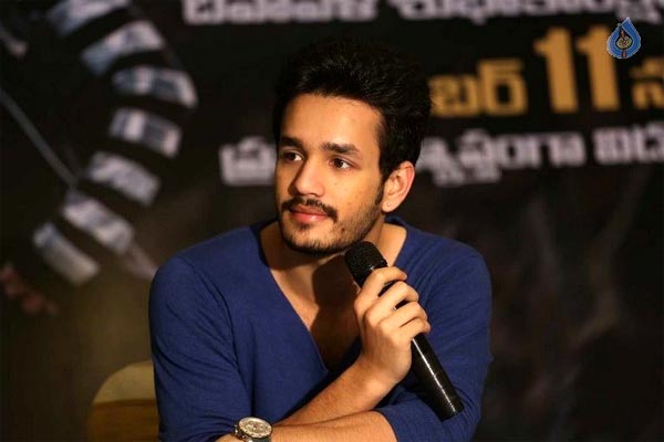 Akhil Under Pressure With First Movie Release