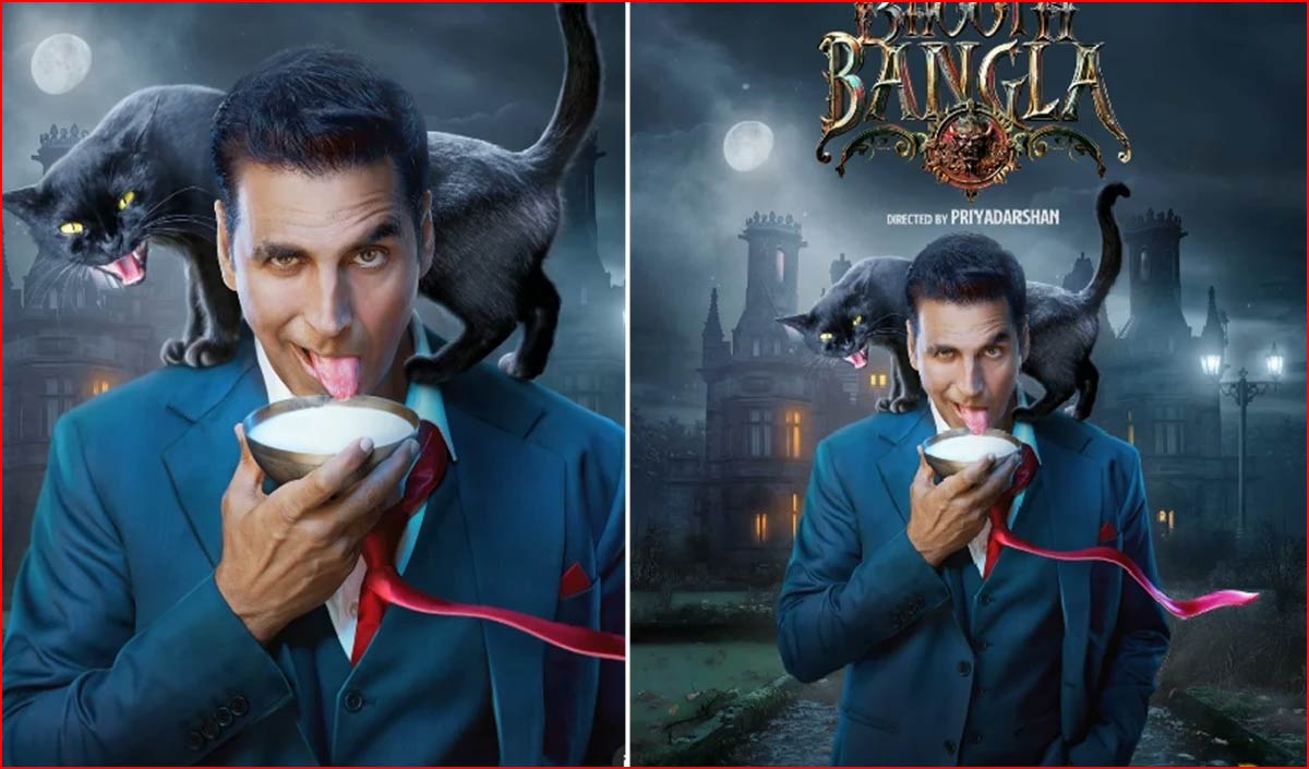 Akshay Kumar Bhoot Bangla first look out