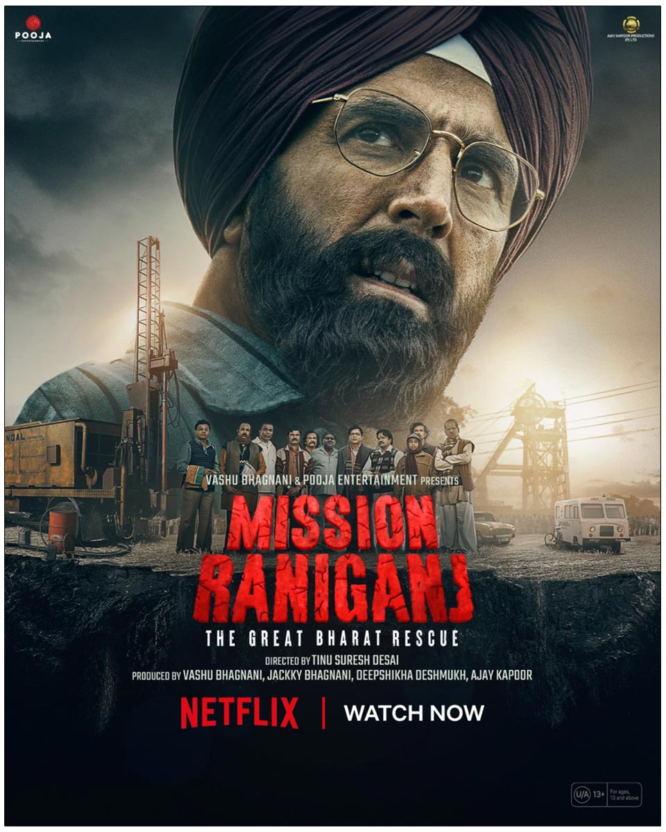 Akshay Kumar  Mission Raniganj Streaming on Netflix