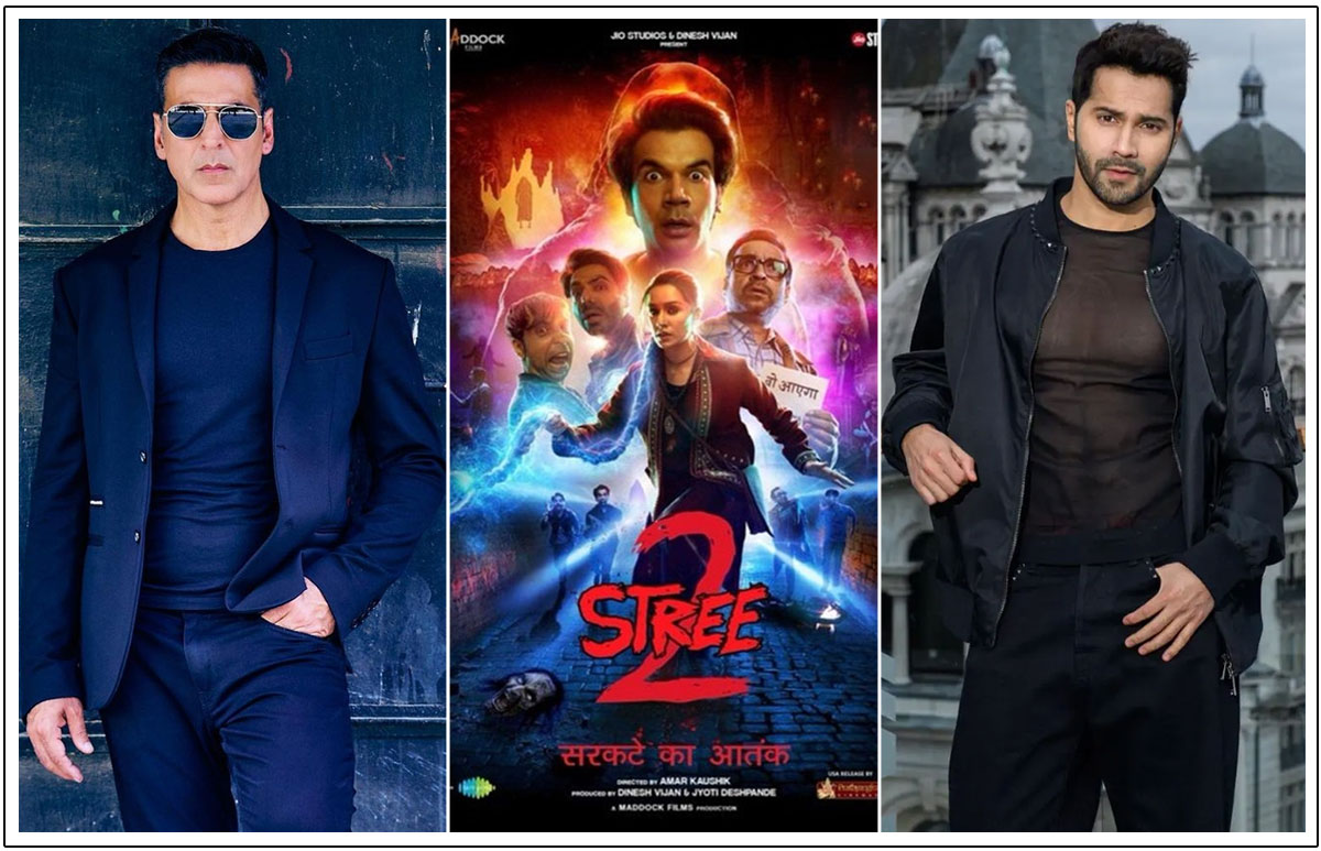  Akshay Kumar - Varun Dhawan make a special appearance In Stree 2