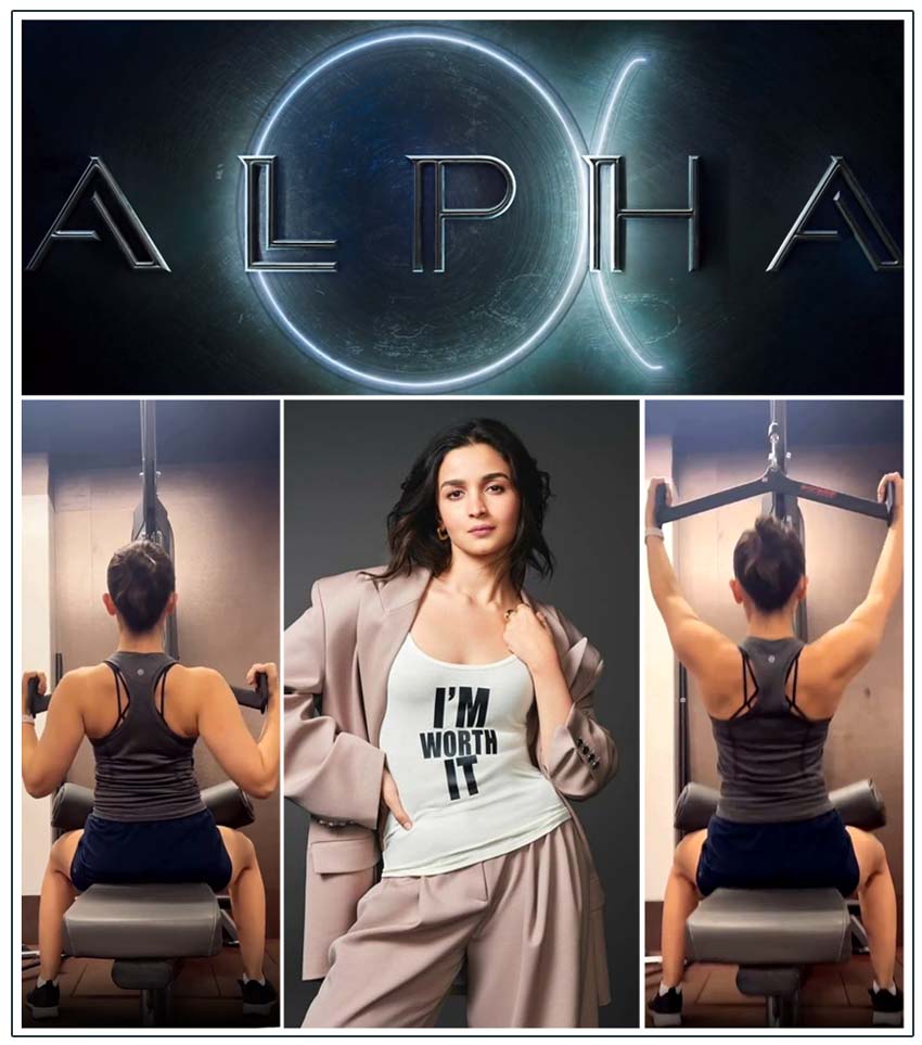 Alia Bhatt Gearing Up For Alpha Action Shcedule