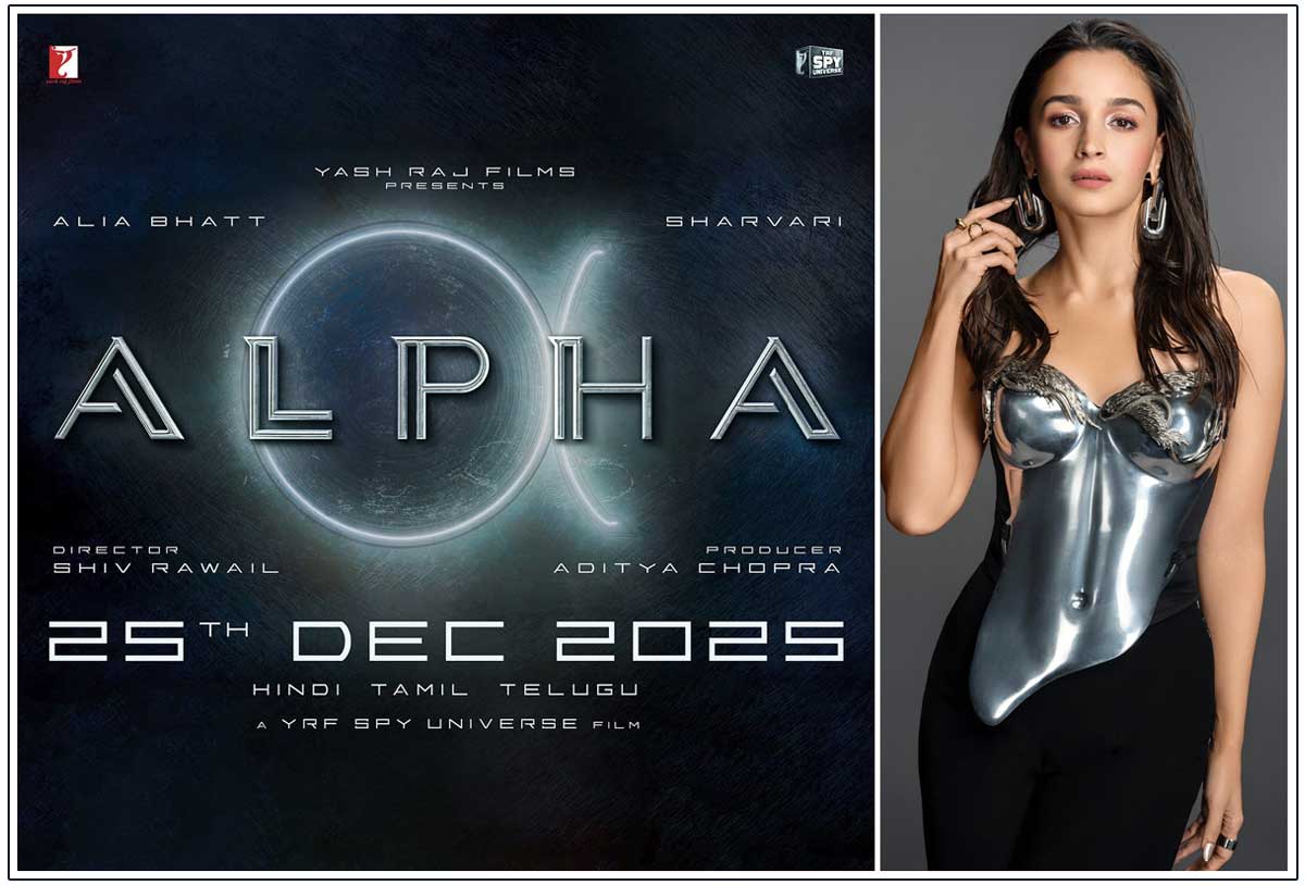 Alia Bhatt Spy Thriller Alpha Set to Release on Christmas 2025