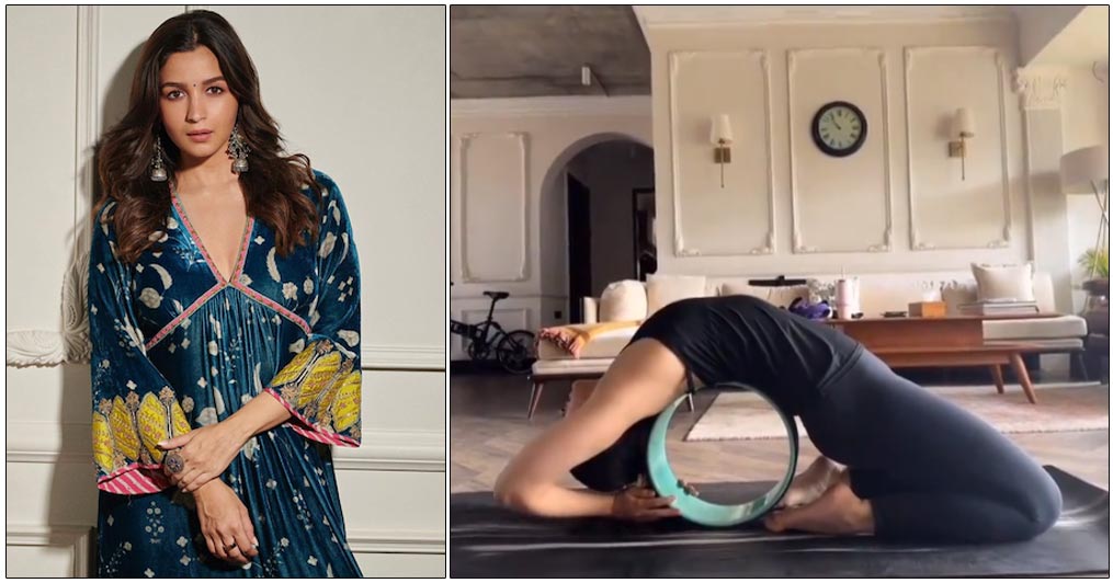  Alia Bhatt Stuns With Kapotasana