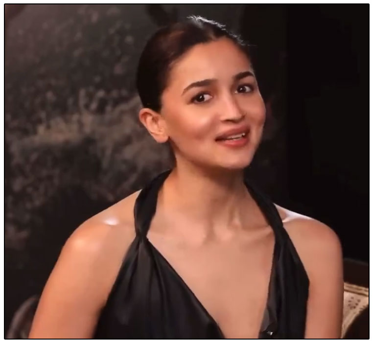 Alia Bhatt Surprise Telugu Performance in Devara Interview Steals the Show