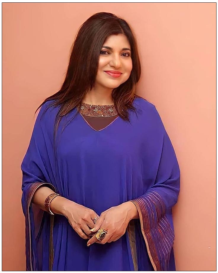 Alka Yagnik reveal that she has been diagnosed with a rare sensory neural nerve hearing loss