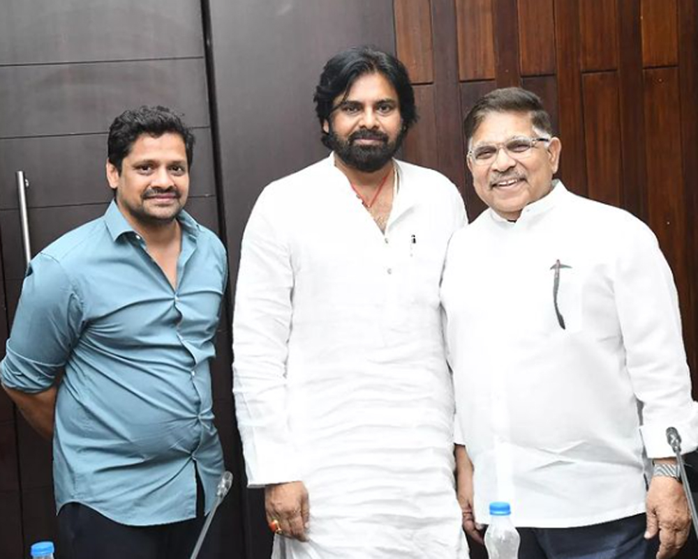 Allu Aravind meets PK regarding Pushpa 2