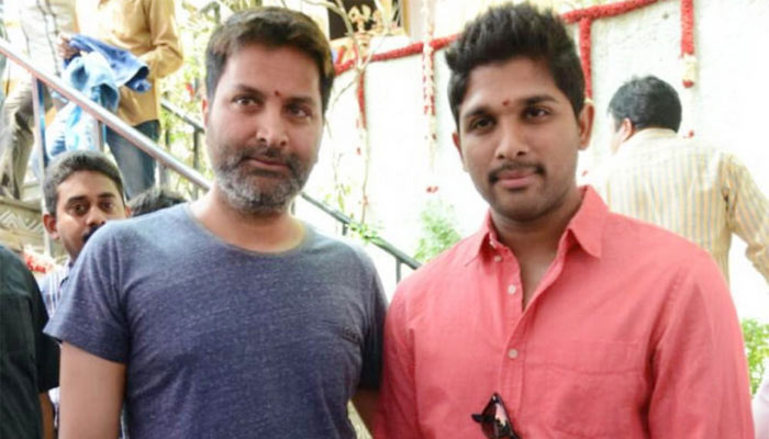 Allu Arjun And Trivikram Srinivas