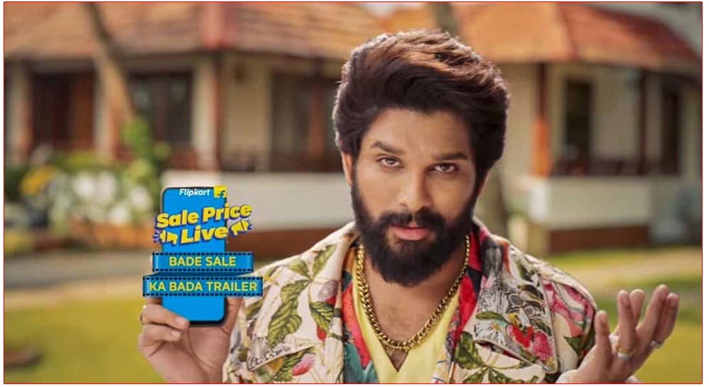 Allu Arjun Endorses Flipkart