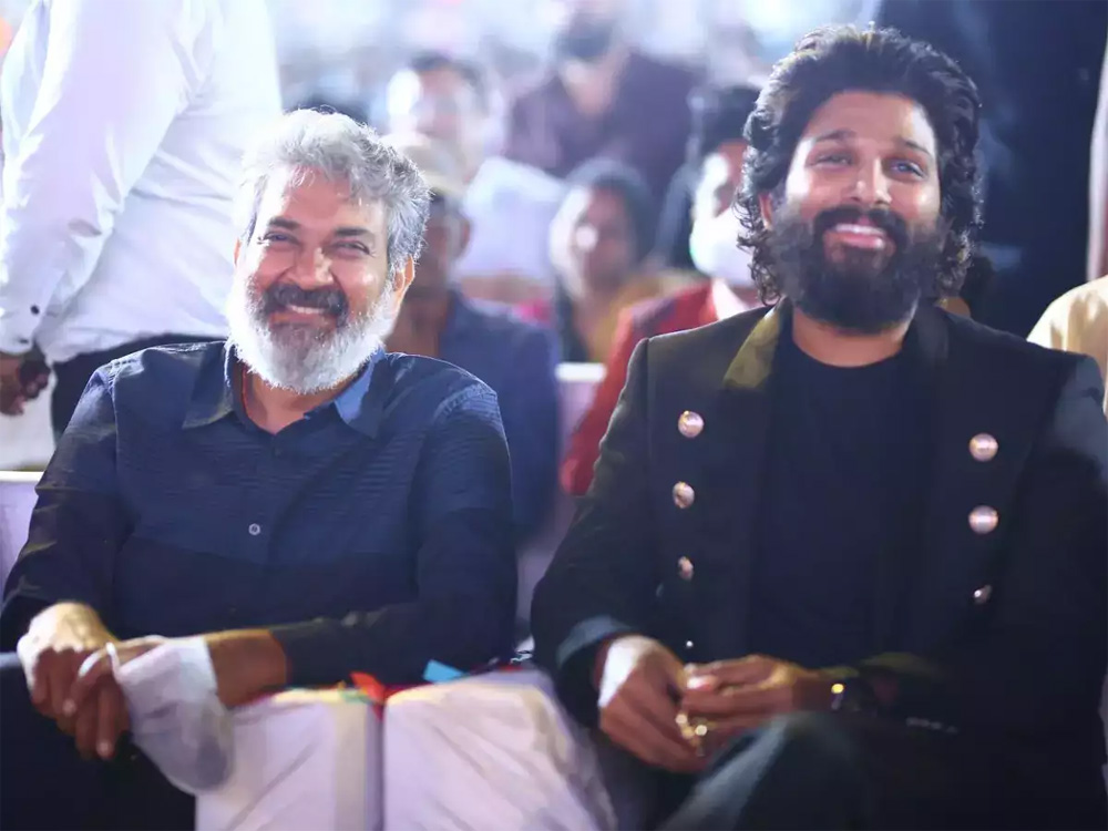 Allu Arjun's fans decoding Rajamouli's behaviour