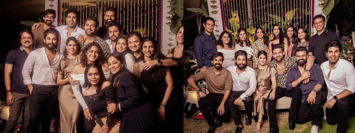 Allu Arjun Hosted Varun, Lavanyas Pre-Wedding Celebrations