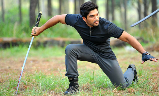 Allu Arjun in Strenuous Training