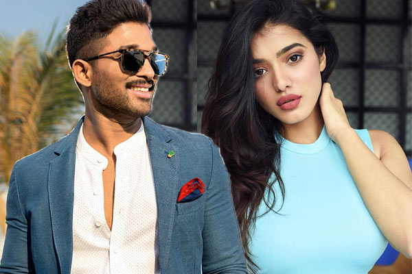 Allu Arjun Ketika Sharma