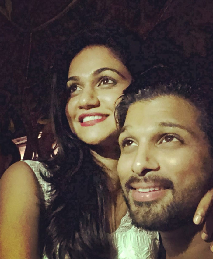 Allu Arjun King, Sneha Queen on SM!