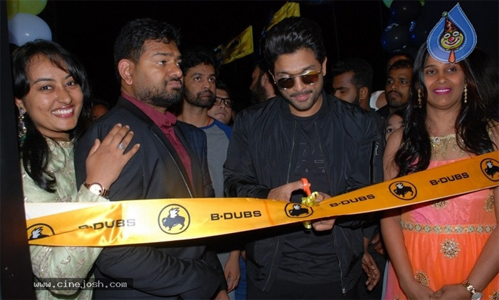 Allu Arjun Launches B Dubs