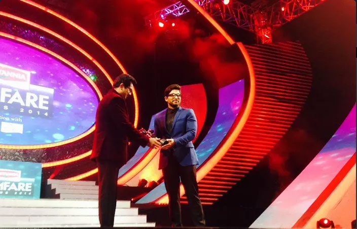 Allu Arjun Respecting Legends 