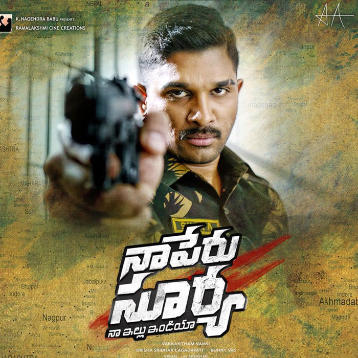 Allu Arjun the Best for Naa Peru Surya