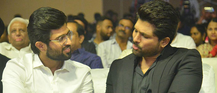 Allu Arjun Vijay Deverakonda