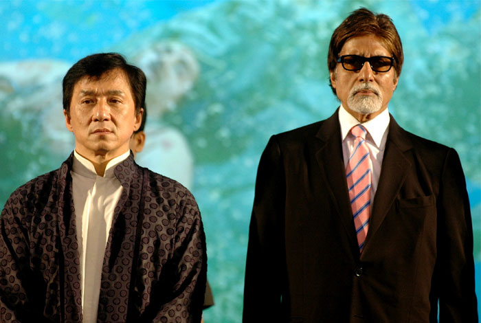 Amitabh Bachchan and Jackie Chan in Aankhen Sequel