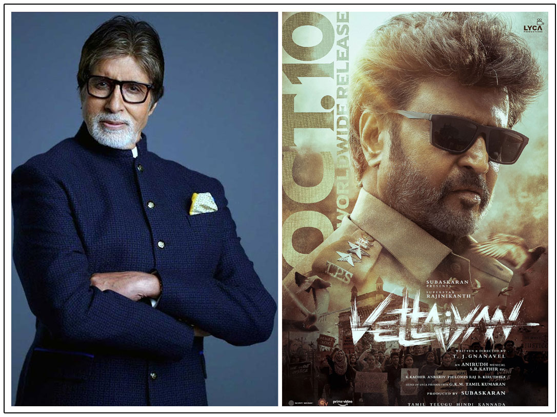 Amitabh Bachchan is set to captivate audiences once again in Vettaiyan